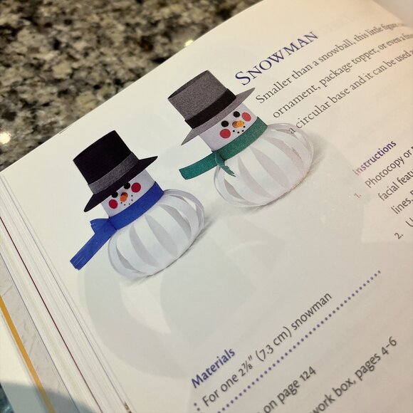 BOOK Simply Super Paper 50 Projects Christmas Crafts DIY Gifts Invitations - Picture 7 of 10